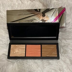 MAC Cosmetics Blush Palette with Gold, Orange, and Brown Shades
